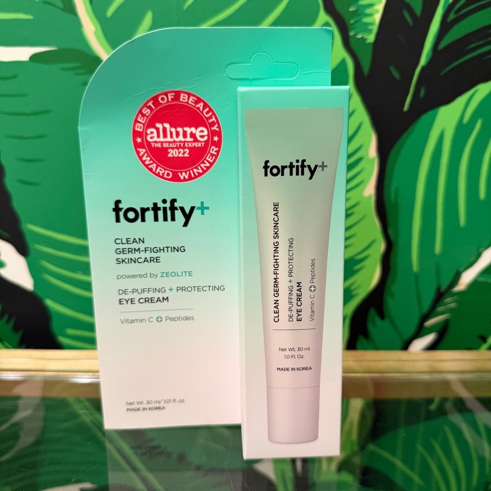 Fortify+ Vitamin C Peptide De-Puffing Eye Cream 30ml NWT